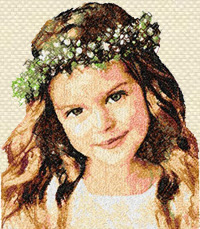 Machine Embroidery Designs 'Faces'